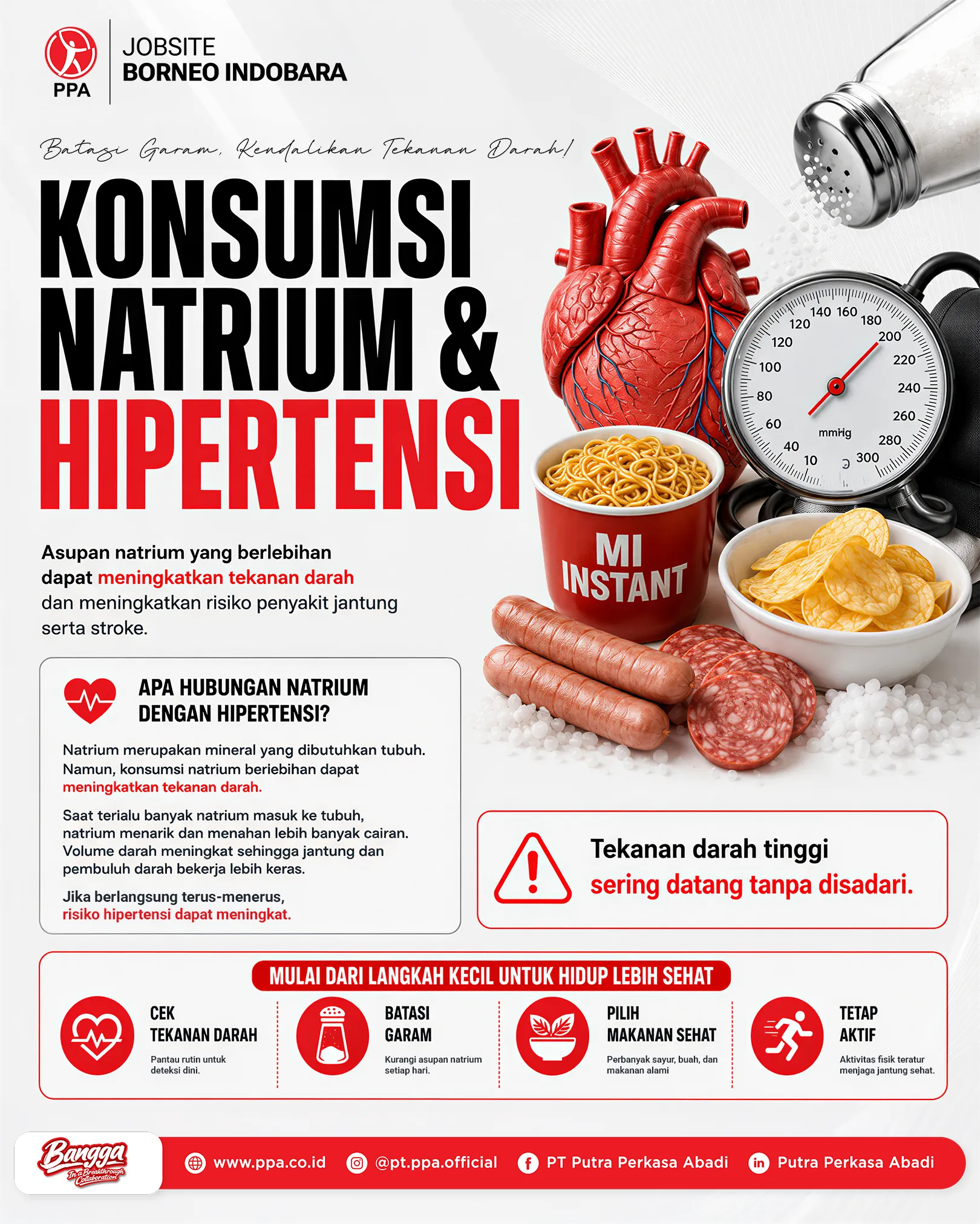 Memahami Hubungan Konsumsi Natrium dengan Penyakit Hipertensi